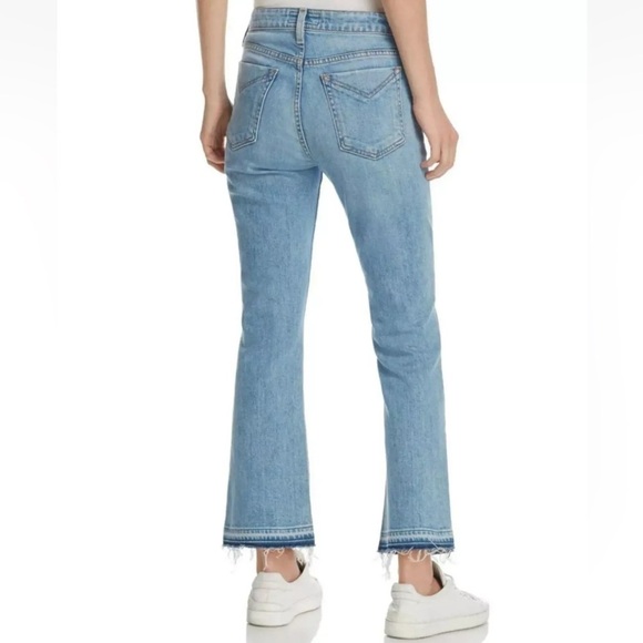 Derek Lam Gia Mid-rise Cropped Flare DenimSize 26 in Color Lite Wash/Bleu - Picture 3 of 4